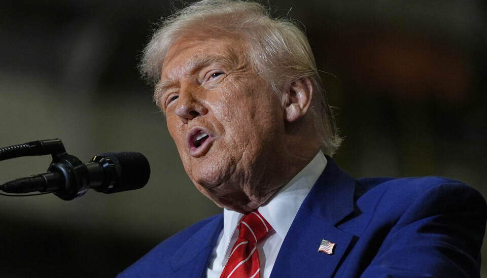 USAs president Donald Trump.