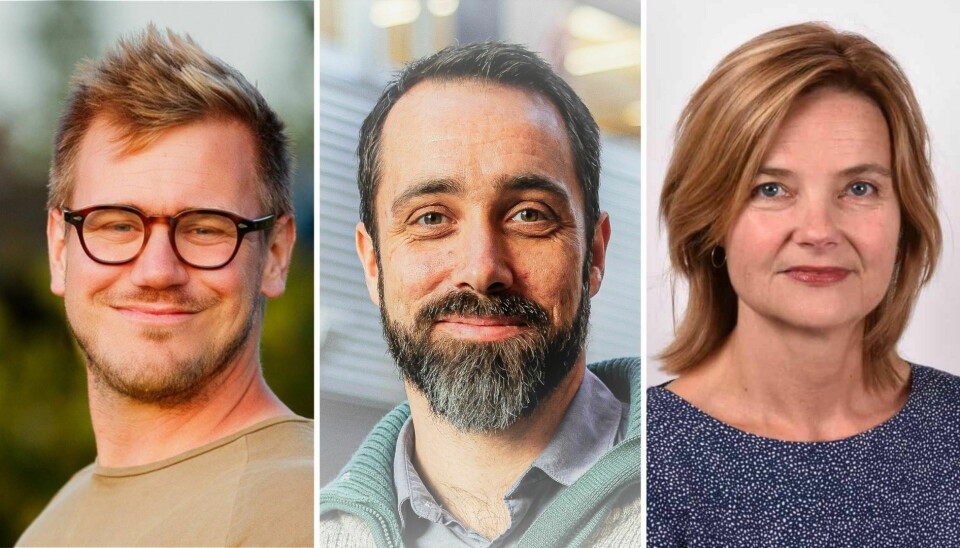 Haakon Sundbø, Jon Olav Sørhaug og Cathrine E. Tømte.